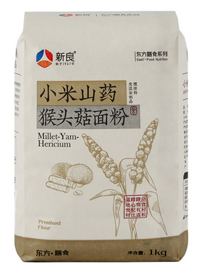 新良小米山药猴头菇面粉1kg杂粮