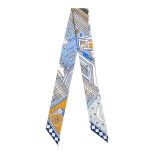 原创 奇珍异宝 100桑蚕丝真丝绑包包丝巾小飘带长条丝带编发发带