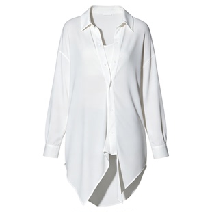 皇朝拉丁舞服装上衣女新款衬衫不对称衣摆国标练功服连衣裙A1200