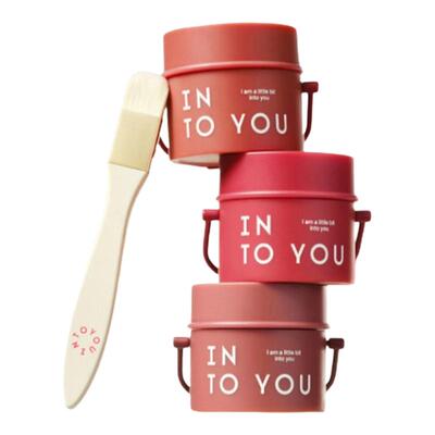 intoyou桶装唇泥雾面唇腮两用