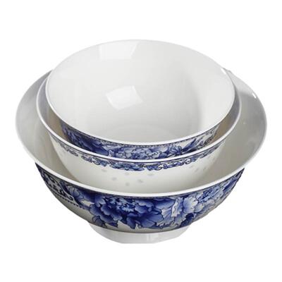 蒂欧尼骨瓷老式面碗釉中彩清库存