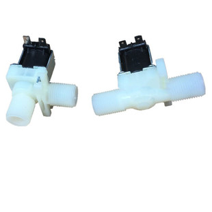 自动上水电磁阀 水流开关阀塑料 电磁开关阀 水 电控水阀门进水阀