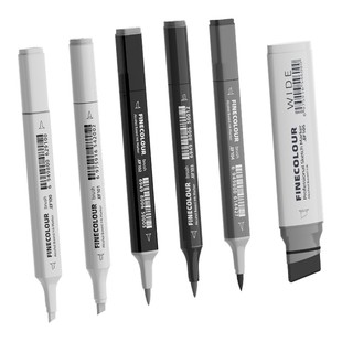 法卡勒马克笔灰色系单支自选色一二三代四五六代软头双头酒精油性绘画素描速干工业产品设计校艺考研培训画笔