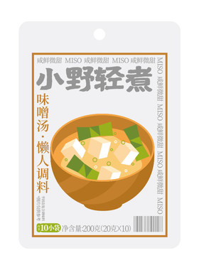 小野轻煮味增汤懒人调料