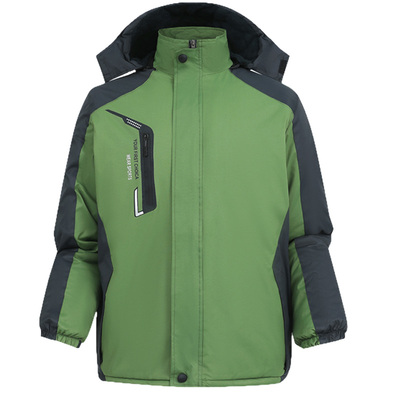 工作服棉衣男冲锋衣加厚加绒外套