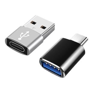 typec转USB转接头OTG转换器usb转typec适用华为小米安卓苹果17手机笔记本电脑连接U盘鼠标键盘充电16PD数据线
