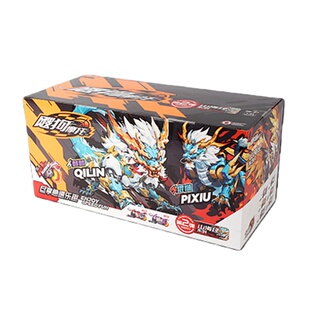 2025新款爱动飕狗摩托车山海经青龙烛龙ssr麒麟盲盒玩具轨道全套