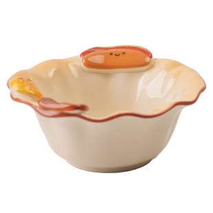 肆月可爱餐具套装礼盒陶瓷釉下彩一人用女生实用订婚乔迁暖房礼物