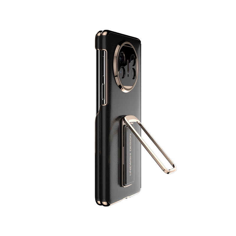 适用华为mateX6手机壳新款双中轴真皮X5典藏版高端折叠屏全包防摔男保护套X6腕带支架保护壳mate女X3翻盖外壳