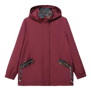 200斤胖妈妈春款外套加肥加大码时尚中老年女装2026新款风衣遮肚