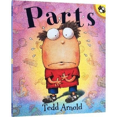 英文原版进口 Parts 身体掉东西了（牙齿、指甲等等） 幽默逗趣 全彩漫画 Fly Guy同作者Tedd平装绘本 亲子类读物 启蒙儿童