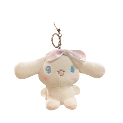 卡通情侣挂饰玉贵狗毛绒钥匙扣