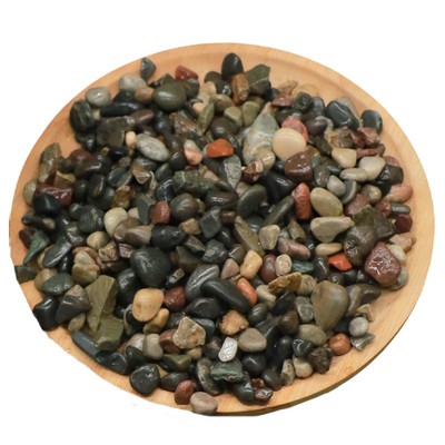 溪流石鱼缸底砂溪流造景鹅卵石