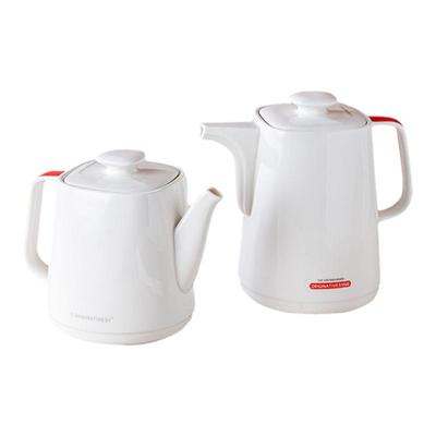 陶瓷超大茶壶可装开水白瓷凉水壶