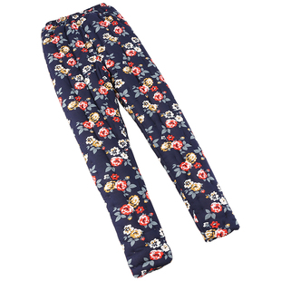 纯手工棉花棉裤女士冬装加厚宽松中老年人奶奶保暖高腰妈妈长裤子