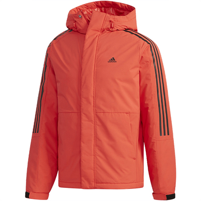 阿迪达斯男子保暖连帽羽绒服