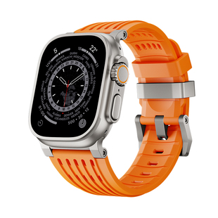 适用苹果手表表带Ultra3运动AppleWatch手表带透气iWatch11金属S11S10S9高级感iWatchultra2新款iWatchS10/SE