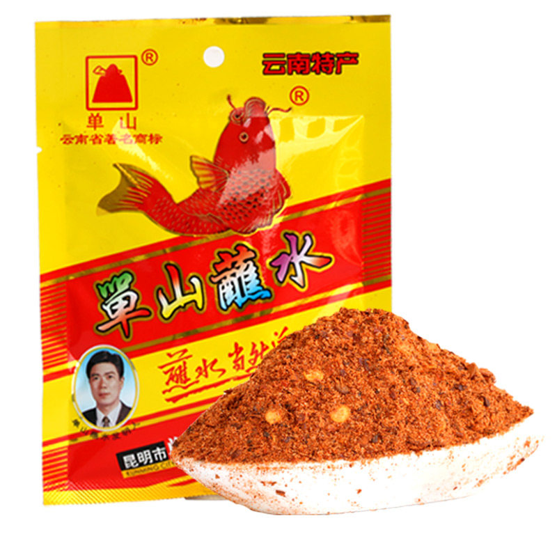单山蘸水辣椒面400g云南