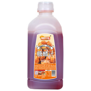 神厨说糖醋汁2斤大桶家用锅包肉糖醋排骨里脊酸甜酱料官方旗舰店