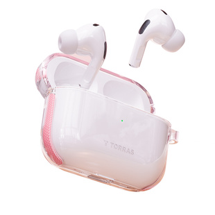 图拉斯O3Light耳机壳适用苹果AirPods pro3保护套3代Airpods4三代pro2透明硅胶air4全包防摔二代四代降噪配件
