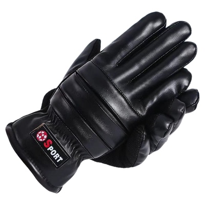 【骥匠】骑行手套加绒加厚触屏