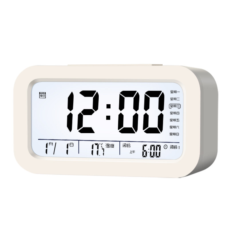 闹钟学生专用起床神器2025新款初中生小闹铃时钟儿童自律学习叫醒