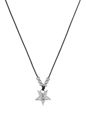 星星吊坠钛钢项链女款毛衣链长款