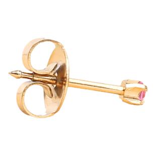 不过敏医用钢蝴蝶扣养耳洞耳钉耳骨钉时尚不易发炎睡觉免摘医用女