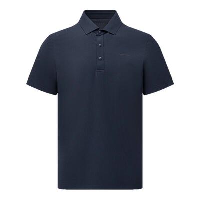 卡尔丹顿桑蚕丝短袖Polo衫