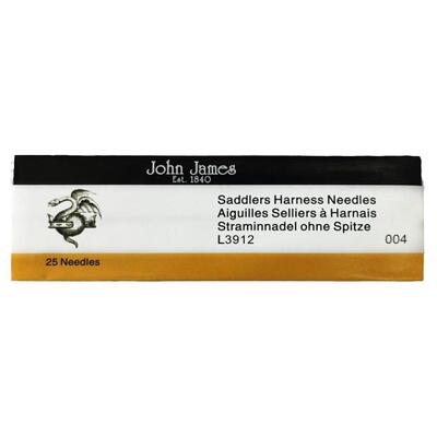 JohnJames圆头手缝针皮革专用针
