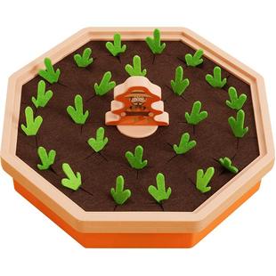 蒙氏儿童益智早教拔萝卜玩具1一2岁宝宝婴儿新年礼物精细动作训练