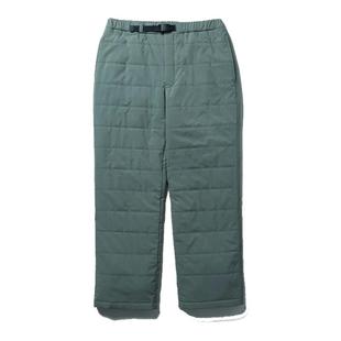 snowpeak雪峰2025秋冬Flexible灵动层阔腿裤休闲长裤保暖男女裤子