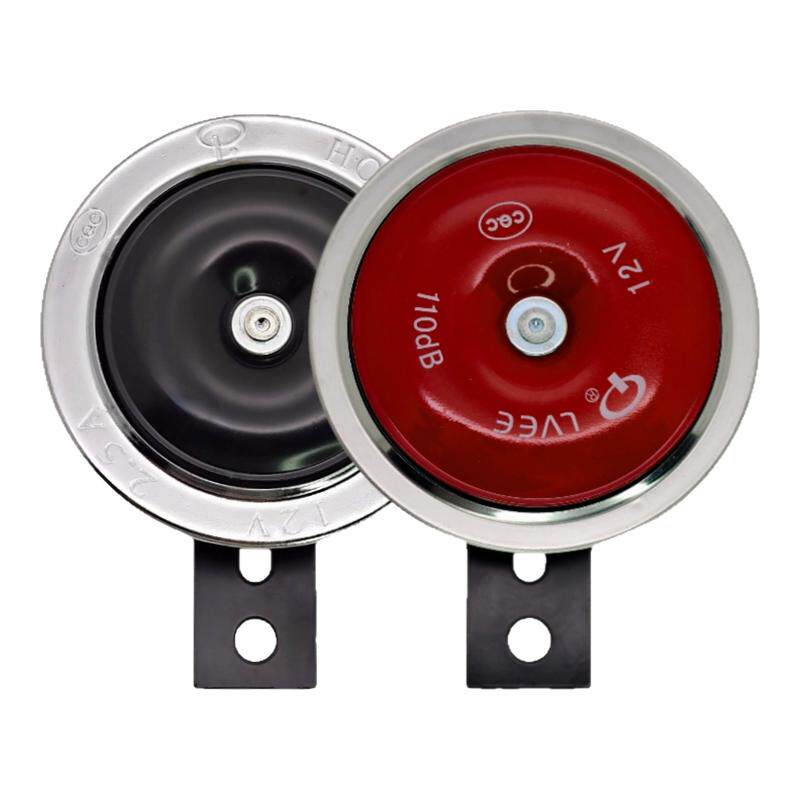 电动车喇叭通用高音12V48V60V防水改装蜗牛喇叭汽车鸣笛器超大声