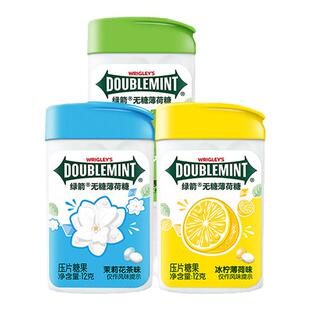 绿箭无糖薄荷糖20粒*12薄荷茉莉清新口气糖果薄荷糖无糖糖果