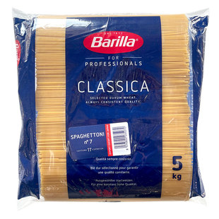 barilla百味来意大利面条5kg7号粗意面商用速食意粉利大意面整箱