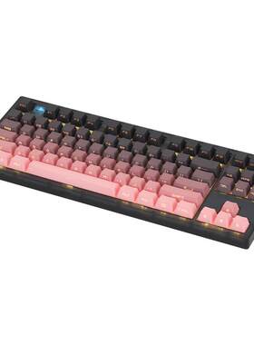 腹灵MK870pro黑莓侧刻机械键盘