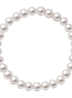 阿吉豆手饰淡水珍珠手链简约手串