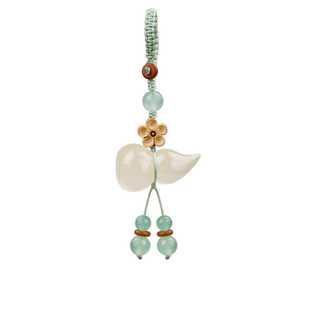 天然玉髓葫芦钥匙扣2026新款高端大气上档次汽车挂件创意情侣吊坠