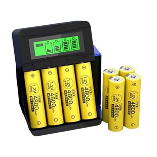 德力普5号7号充电电池套装KTV话筒相机玩具4800五号大容量AAA可充电器麦克风