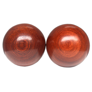 大小可选 沉水级别黄花梨木雕手球花梨木健身球实木实心健身球