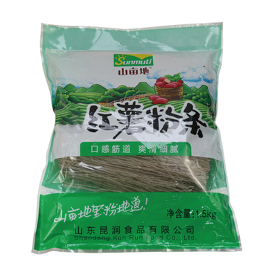 沂蒙山红薯粉条细红苕粉丝红薯粉丝酸辣粉1500g方便速食山东特产