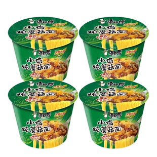 正宗康师傅经典系列方便面102g小鸡炖蘑菇桶装泡面速食夜宵即食