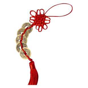 灵机麦玲玲2026马年五帝钱正品门对门挂件门口铜葫芦卫生间厕所