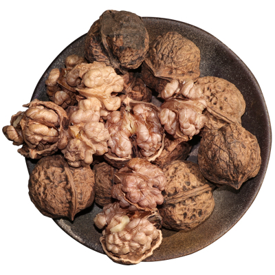 新货云南老树甜核桃高山淡紫坚果