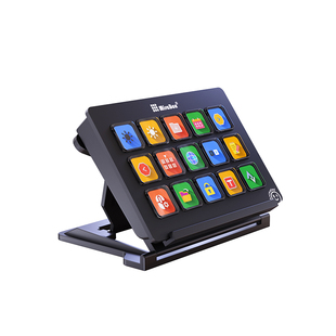 妙联宝国产streamdeck带屏幕自定义小键盘宏按键可视化直播控制台