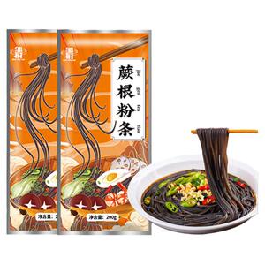 0脂肪正宗蕨根粉干粉凉拌纯厥根粉撅特产粉丝低土豆粉条葛根代餐