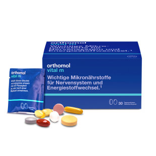 德国奥适宝orthomol男士复合维生素vital m营养缓解压力精力充沛