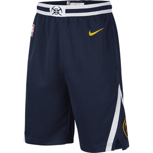 Nike/耐克正品丹佛掘金队ICON NBA大童运动短裤HJ7703-419