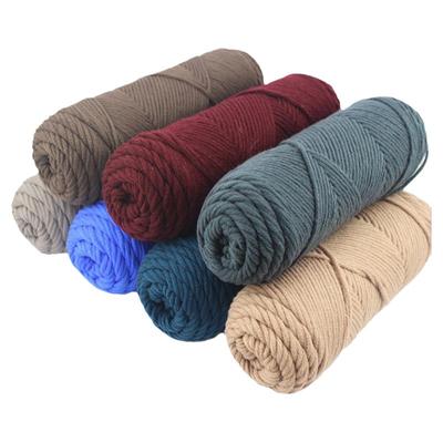 8股情人棉毛线围巾材料