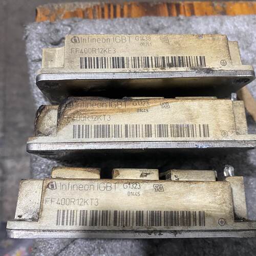 溢价-英飞凌IGBT FF400R12KE3，成色发黄FF400R